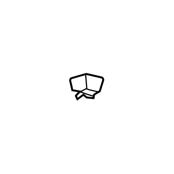 Ford KB3Z-2104132-AB Retainer - Sun Visor