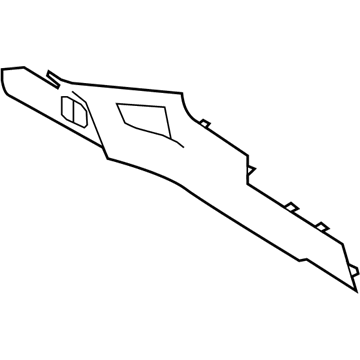 Ford BA8Z-7404608-AB Panel - Console