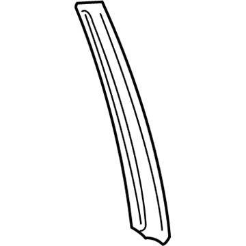 Lincoln 1W4Z-54255A34-AAA Moulding