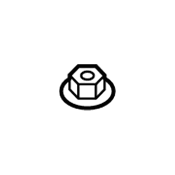 Ford -W709771-S440 Nut - Adjusting Screw