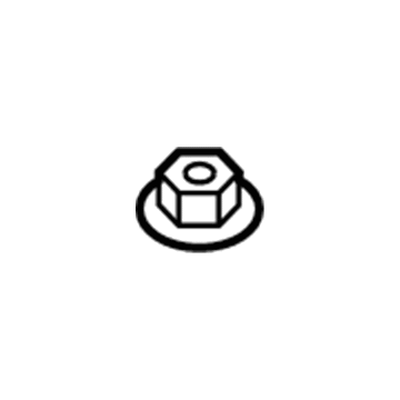 Ford -W709771-S440 Nut - Adjusting Screw