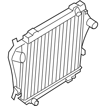 Ford E-350 Super Duty Radiator - 6C2Z-8005-B