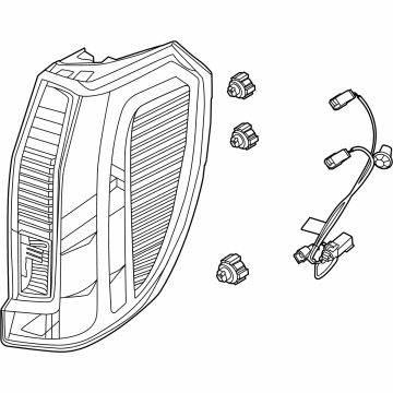 Ford SL1Z-13404-C Tail Lamp Assembly