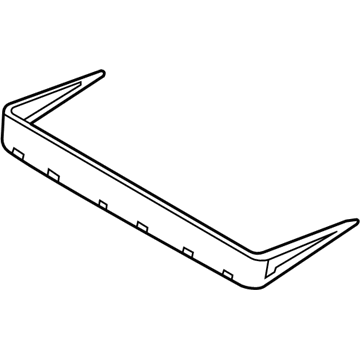 Ford LJ6Z-54500A26-A Deflector Assembly - Roof Air