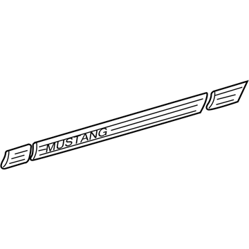 Ford XR3Z-6320000-AAA Stripe Decal, Rear