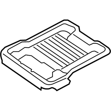 Ford F7UZ-1563100-AA Frame And Spring - Front Seat Cushion