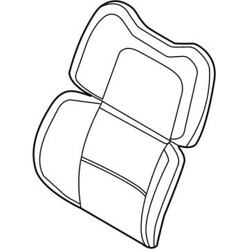Lincoln LC5Z-7864416-AA Cover Assembly - Seat Back