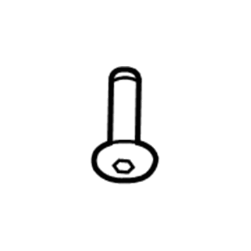 Ford -W502665-S437M Screw