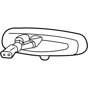 Ford 6U5Z-17700-A Mirror Assembly - Rear View - Inner