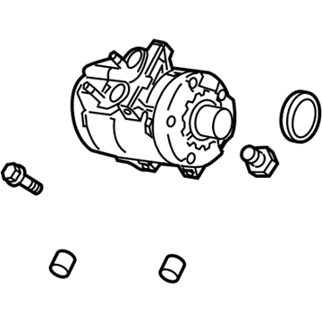 Ford A/C Compressor - 9L3Z-19703-E