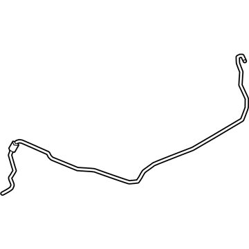 Ford GD9Z-17A605-C Washer Hose GD9Z-17A605-C Ford Washer Hose Illustration 1 of 1