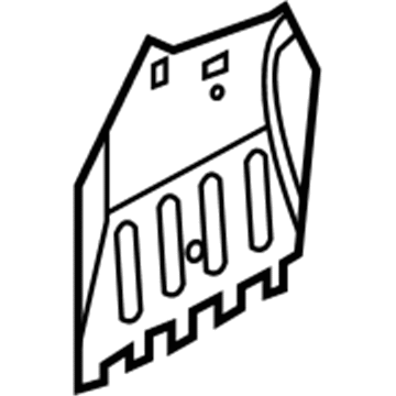 Ford BB5Z-78243A46-A Reinforcement - B Pillar