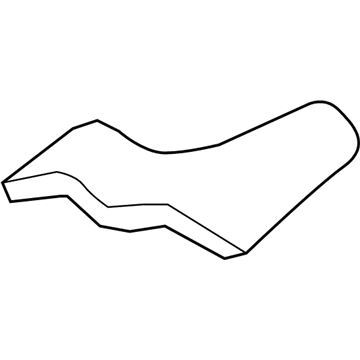 Ford 5S4Z-61613C46-AAA Cover - Seat Belt Retractor