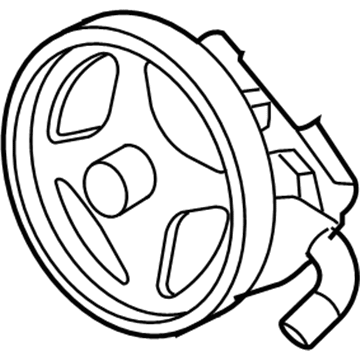 Ford 4R3Z-3A733-BB Pulley - Power Steering