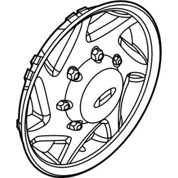 Ford F8UZ-1130-AA Cover - Wheel