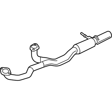 Ford DA8Z-5G274-B Pipe - Exhaust