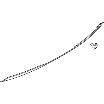 PR3Z-6344210-AE Ford Kit - Rear Spoiler Illustration 1 of 1