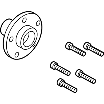 Ford AV6Z-1104-A Hub Assembly - Wheel