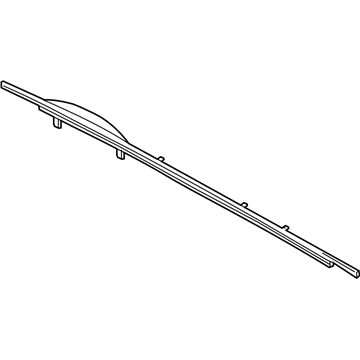 Lincoln Continental Exterior Door Handle - GD9Z-5426604-ADPTM