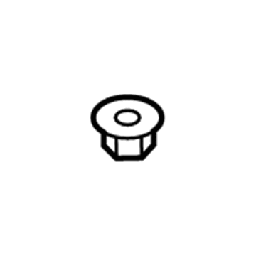 Ford -W713528-S442 Crossmember Nut -W713528-S442 Ford Crossmember Nut Illustration 1 of 1