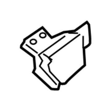 Ford G3GZ-6M046-B Damper, Passenger Side G3GZ-6M046-B Ford Damper, Passenger Side Illustration 1 of 1