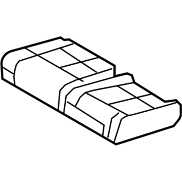 Ford 7L1Z-7863841-A Pad - Rear Seat Cushion