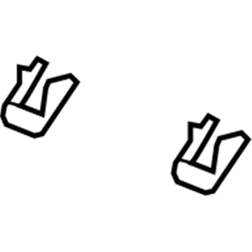GL1Z-78666C00-AA Ford Cap, Rear Lower Illustration 1 of 1