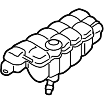 Lincoln FL3Z-8A080-A Tank Assembly - Radiator Overflow