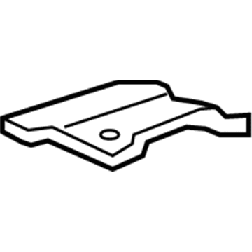 F75Z-78045B32-AA Ford Front Bracket, Passenger Side Illustration 1 of 1