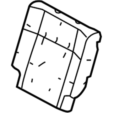 Ford 7L1Z-7866800-B Pad - Rear Seat Back