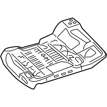 Mercury 8W7Z-5463100-A Frame And Spring - Front Seat Cushion