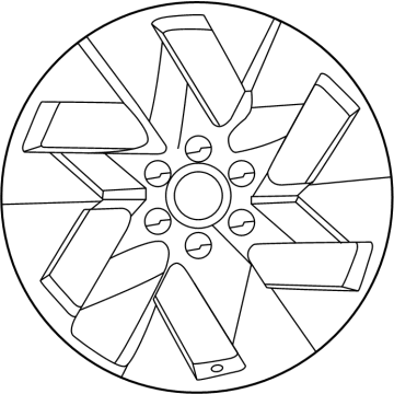 Ford NL3Z-1007-C Wheel Assembly