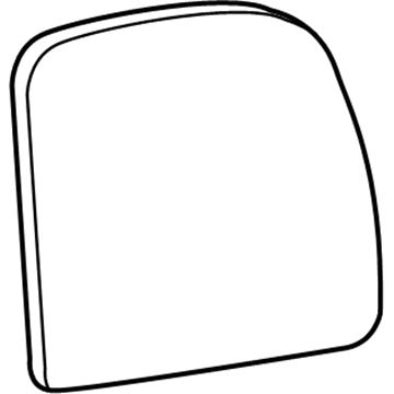 Ford 4C3Z-17K707-AC Mirror Assembly - Rear View Outer