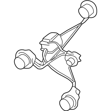 Ford F1EZ-13K371-C Harness, Rear F1EZ-13K371-C Ford Harness, Rear Illustration 1 of 1