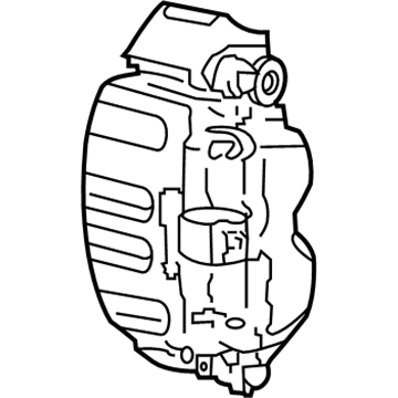 Lincoln 7L3Z-2B121-A Caliper Assembly - Brake