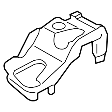 Ford BK2Z-16E132-A Insulator - Fender Apron