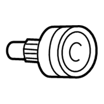 Mercury AL8Z-3B414-B Joint And Stub Shaft Assembly