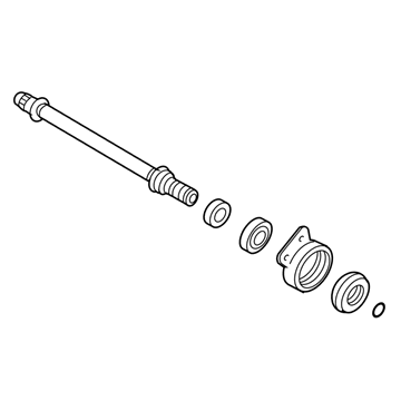 Mercury 9L8Z-3A329-B Shaft