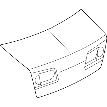 Lincoln 7H6Z-5440110-A Door Assembly - Luggage Compartment