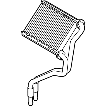 Ford AE9Z-18476-B Radiator And Seal Assembly - Heater