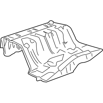 Mercury 3W1Z-5411160-AA Pan Assembly - Floor - Centre