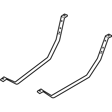 Lincoln 8A4Z-9092-D Strap Assembly - Fuel Tank