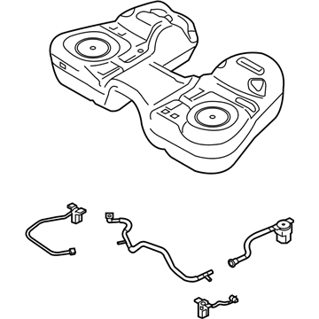 Lincoln DA8Z-9002-A Tank Assembly - Fuel