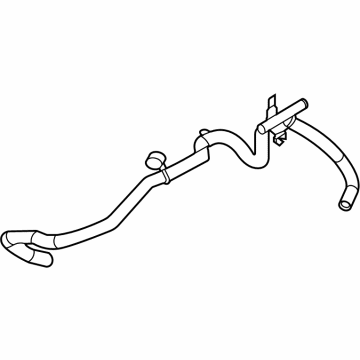 Ford PZ1Z-18472-E Hose - Heater Water