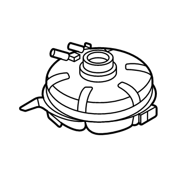 Ford LX6Z-8A080-A Tank Assembly - Radiator Overflow