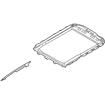 Ford FL3Z-16502C22-E Kit - Tilting Roof