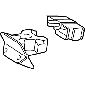Ford 2L1Z-7804810-BAA Receptacle And Housing
