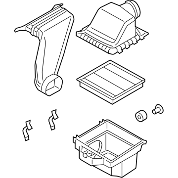 Ford JL3Z-9600-B Cleaner Assembly - Air