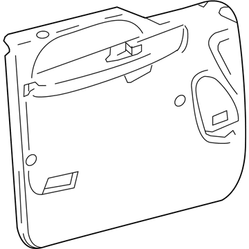 Ford 7C3Z-2523942-CB Panel Assembly - Door Trim