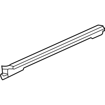Ford F1TZ-78102A24-A Crossmember, Rear F1TZ-78102A24-A Ford Crossmember, Rear Illustration 1 of 1